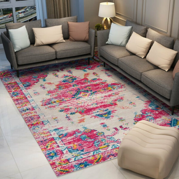 Retro Shaggy Traditional Patterned Carpet for the Hall Living Room Bedroom - Image 7