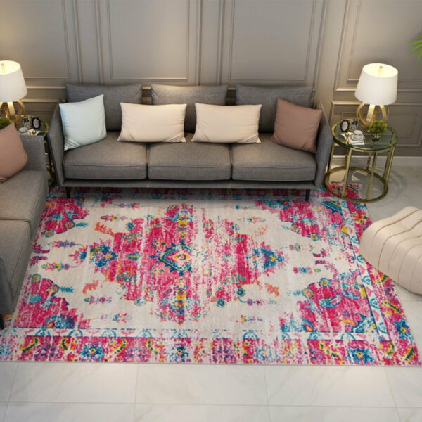 Retro Shaggy Traditional Patterned Carpet for the Hall Living Room Bedroom - Image 6