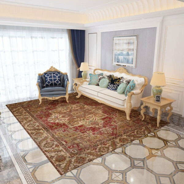 Traditional Plush Retro Patterned Carpets for the Lobby Office - Image 5