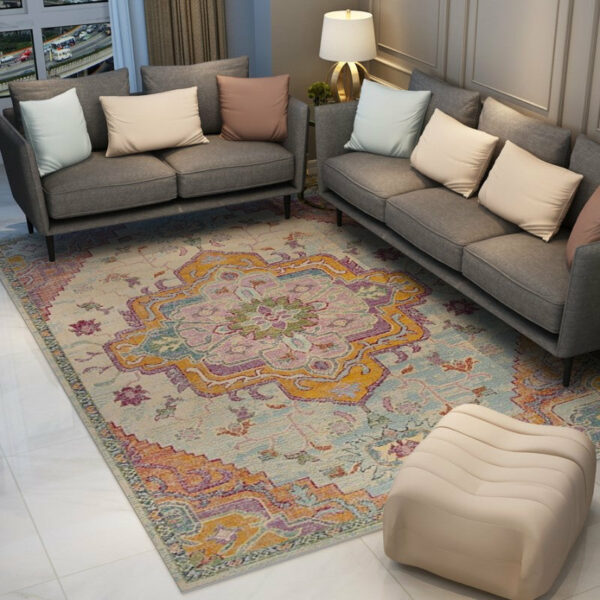 Gorgeous Pretty Traditional Printed Pattern Vintage Area Rugs Floor Mat for Living Room Hall Office - Image 3