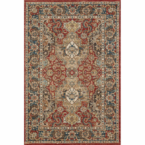 Pretty Vintage Brown Quality Polyester Printed Pattern Traditional Area Rugs Floor Mat for Living Room Hall Office - Image 2