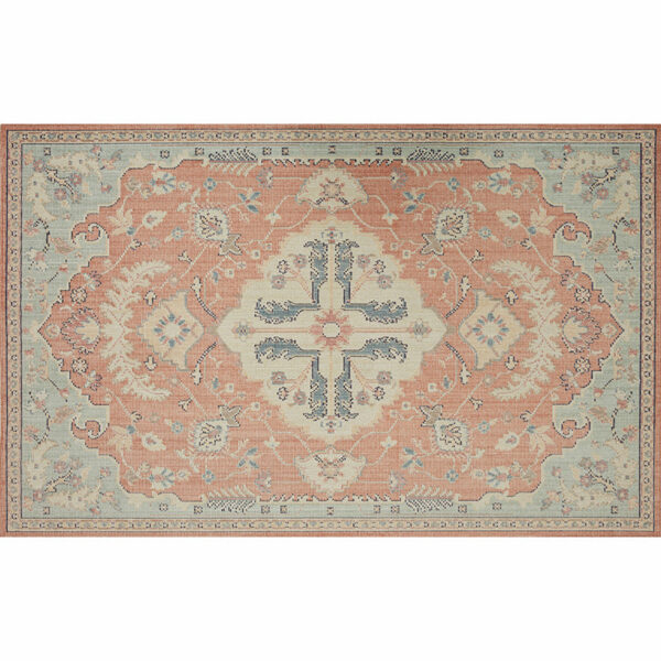Quality Vintage Polyester Printed Pattern Traditional Area Rugs Floor Mat for Living Room Hall Office - Image 2