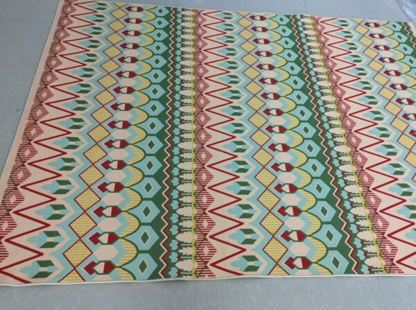 Printed Colour Pattern Modern Simple Contemporary Geometric Rugs For Living Room Dining Room Bedroom - Image 2