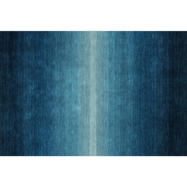 Blue Modern Abstract Patterned Simple Rugs for Living Room Dining Room Bedroom Hall - Image 3