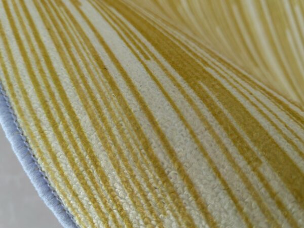 Gradient Yellow Colour Simple Modern Plain Rug Bedroom Living Room Sofa Rugs Floor Mat - Image 3
