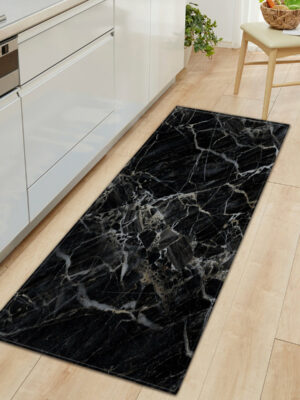 Marble Pattern Entryway Doormat Runners Rugs Kitchen Bathroom Anti-slip Mats 07