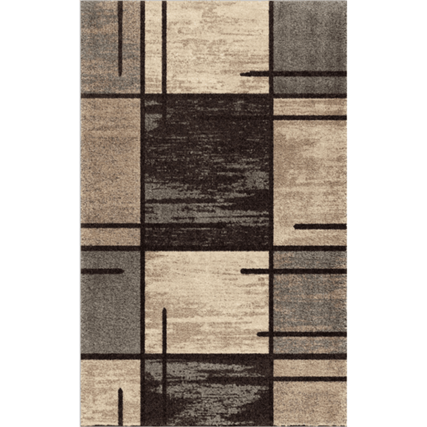 Brown Geometric Rugs for Living Room Dining Room Bedroom Hall - Image 2