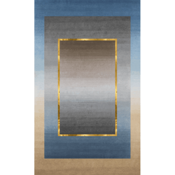 Light Luxury Simple Geometric Area Rugs Floor Mat for Living Room Bedroom Office Hall - Image 2
