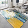 Concise Water Ink Stitching Pattern Modern Carpets For Bedroom Living Room Sofa Rugs 19