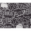 Cute Colorful Hello Pow Durable Non-slip Mats Cartoon Doormat