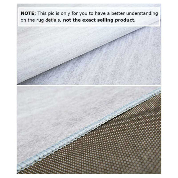 Tricolor Feathers Pattern Modern Simplicity Rugs for Living Room Dining Room Bedroom Hall - Image 2