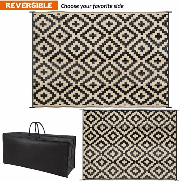 Moisture resistant Durable Portable Thick Outdoor Patio Mats Canopy Camping Mats - Image 4