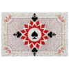 Poker Series (Victory Light) Dust Removal Doormat Entrance Non-slip Outdoor Floormat