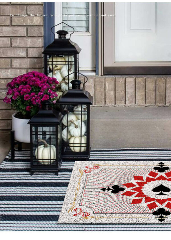 Poker Series (Victory Light) Dust Removal Doormat Entrance Non-slip Outdoor Floormat - Image 2