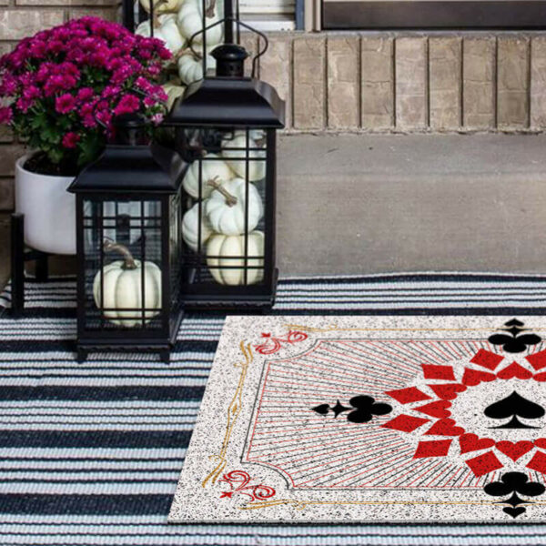 Poker Series (Victory Light) Dust Removal Doormat Entrance Non-slip Outdoor Floormat - Image 3