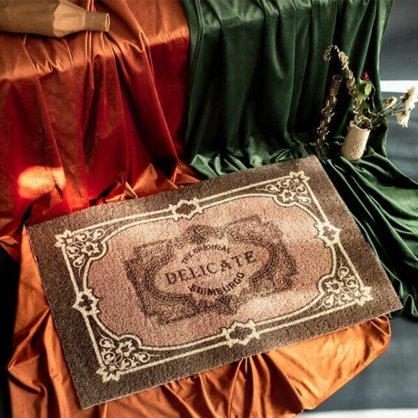 Vintage Dust Removal Word  (Delicate) Doormat Entrance Non-slip Outdoor Floormat