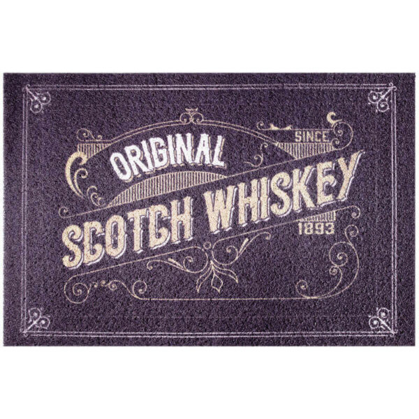 Vintage Dust Removal Word  (Whiskey) Doormat Entrance Non-slip Outdoor Floormat - Image 2