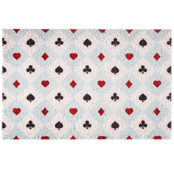 Diamond Checkered Dust Remove Doormat Entrance Non-slip Outdoor Floormat - Image 3