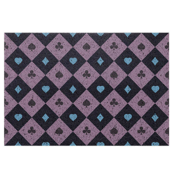 Diamond Checkered Dust Remove Doormat Entrance Non-slip Outdoor Floormat - Image 7