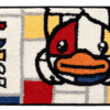 B.duck Bathroom Water-absorbent Thick Flocked Mats Bathroom Foot Mats Household Toilet Doorway Mats 05