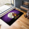 Halloween Funny Ghost Face Cartoon Pumpkin Footbed Home Anti-slip Carpet 05