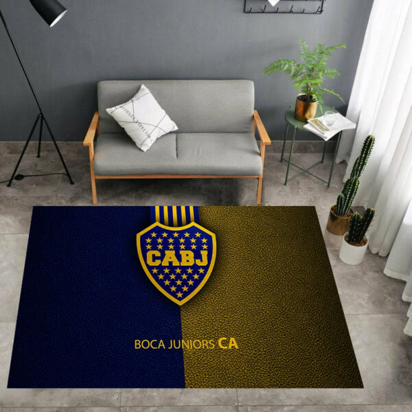 Club Atlético Boca Juniors Logo - Football Mats For Bedroom Children's Room Sofa Mat Easy Care Floor Mats