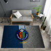 Getafe Club de Fútbol Logo - Football Mats For Bedroom Children's Room Sofa Mat Easy Care Floor Mats