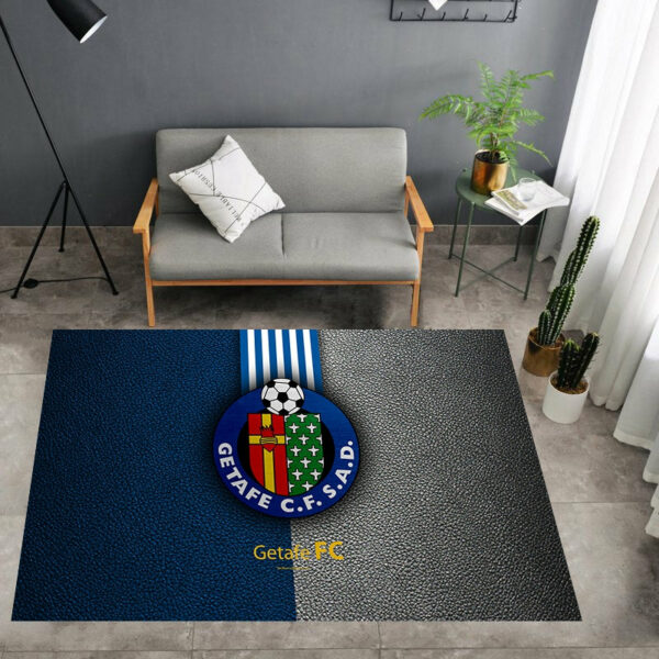 Getafe Club de Fútbol Logo - Football Mats For Bedroom Children's Room Sofa Mat Easy Care Floor Mats