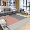 Colourful Modern Geometric Splicing Non-slip Sofa Rug Table Rug Area Rugs Customizable