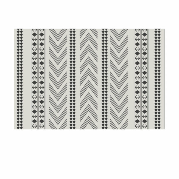 Simple Modern Moroccan Geometric Rug Bedroom Living Room Sofa Rugs Floor Mat - Image 2