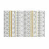 Simple Grey and Yellow Modern Morracan Geometric Patterned Rug Bedroom Living Room Sofa Rugs Floor Mat