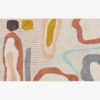 Modern Contemporary Abstract Geometric Rugs for Living Room Dining Room Bedroom