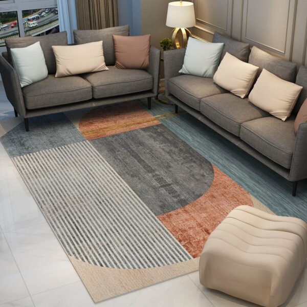 Modern Contemporary Striped Geometric Rugs for Living Room Dining Room Bedroom - Image 2