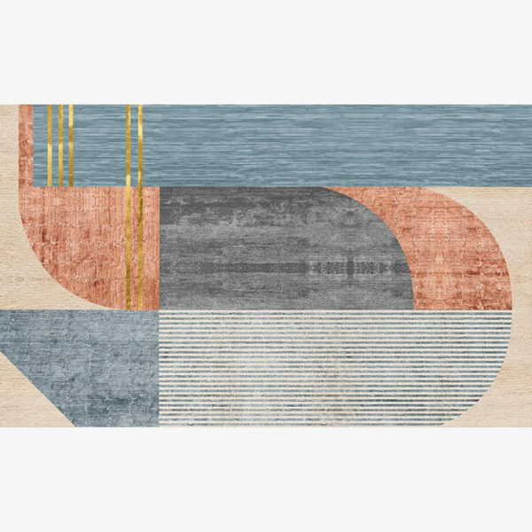 Modern Contemporary Striped Geometric Rugs for Living Room Dining Room Bedroom - Image 3
